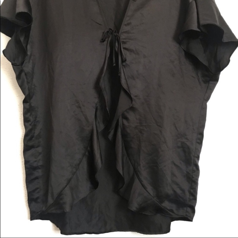 Victoria’s Secret Black Open Front Robe - Picture 3 of 6